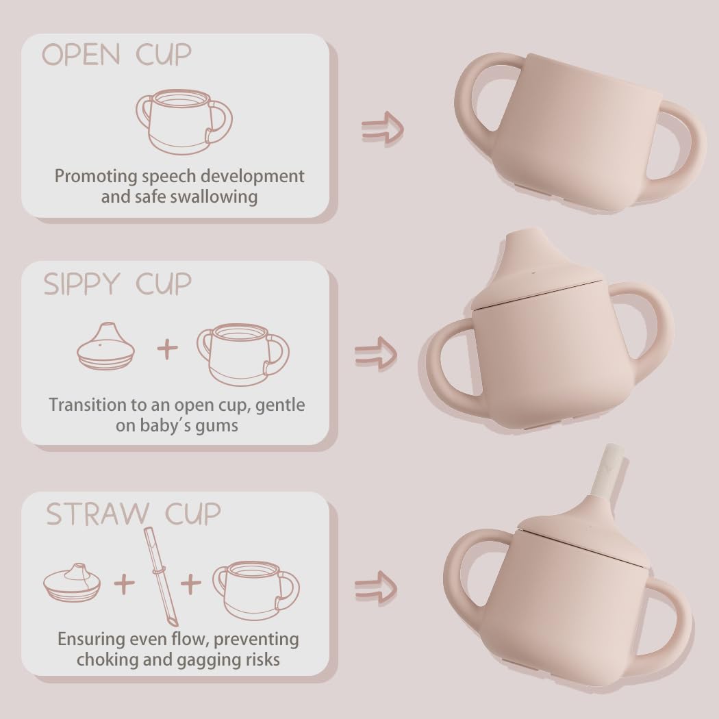 Sippy Cup with Weighted Straw
