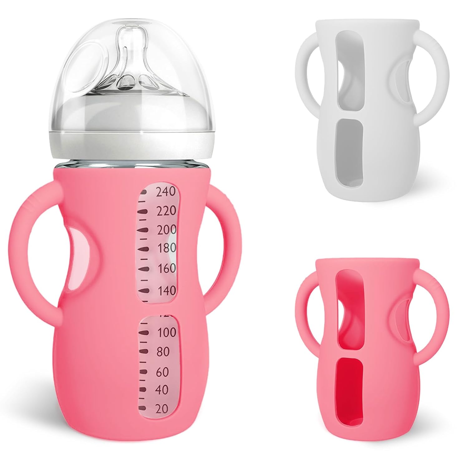 BPA-Free Silicone Baby Bottles
