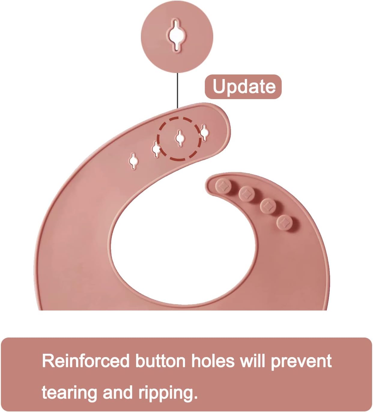 Leak-Proof Silicone Bibs