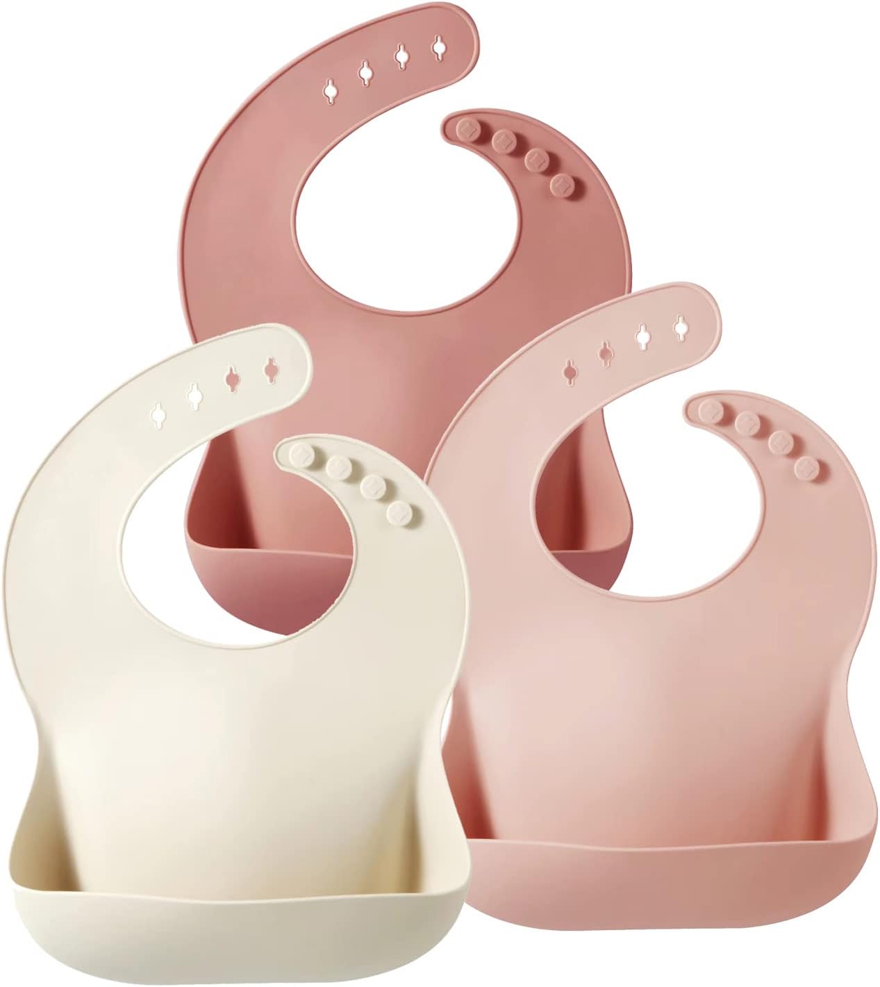 Leak-Proof Silicone Bibs