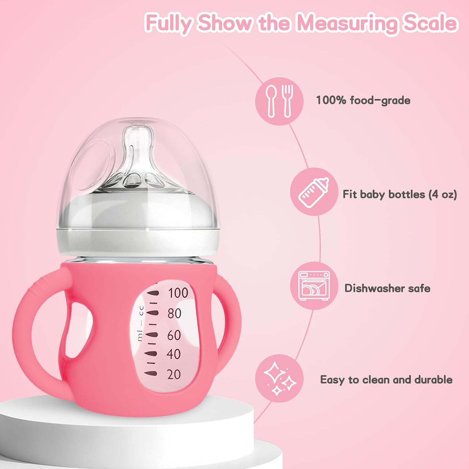 BPA-Free Silicone Baby Bottles