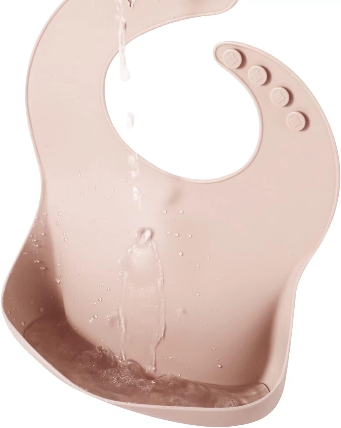 Leak-Proof Silicone Bibs