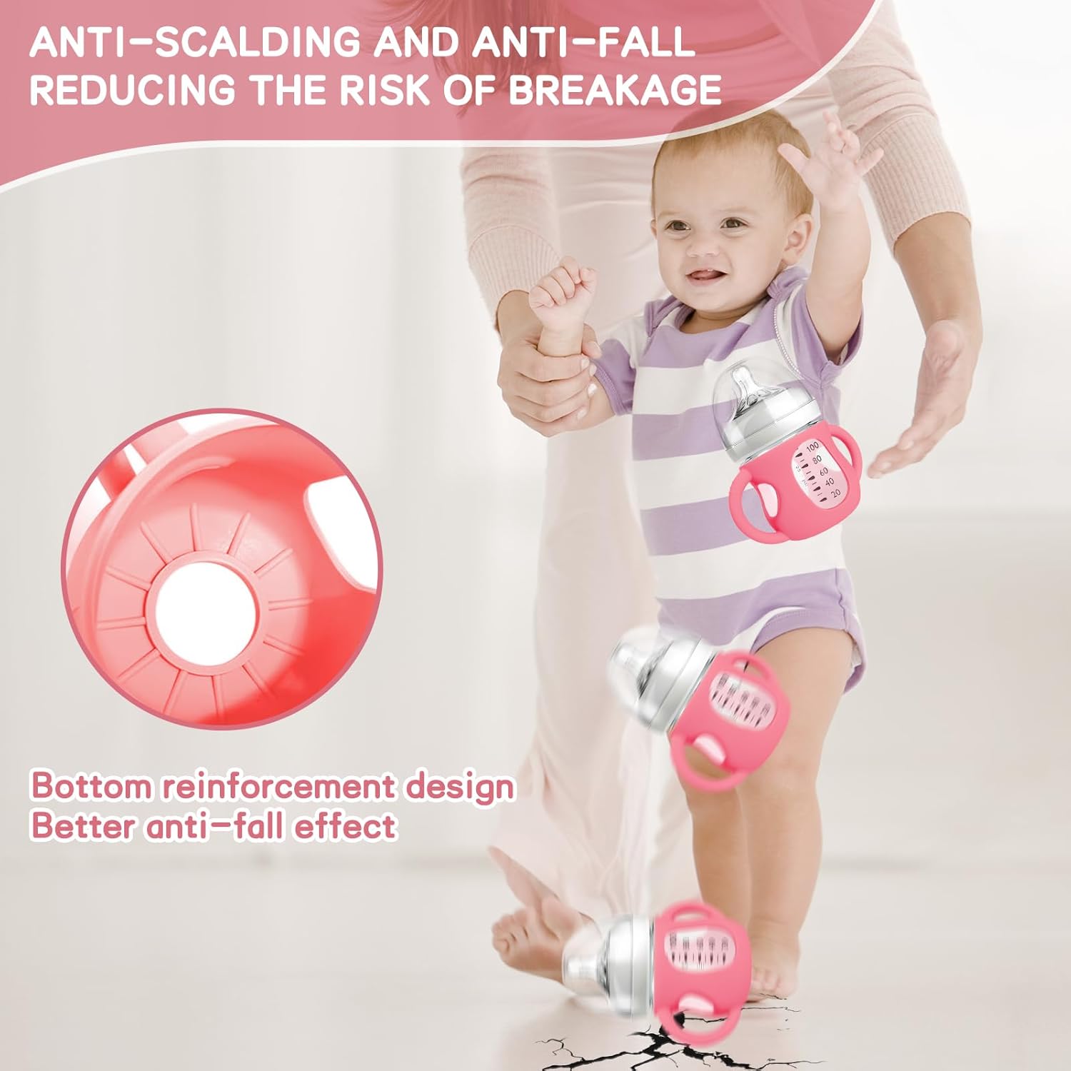 BPA-Free Silicone Baby Bottles
