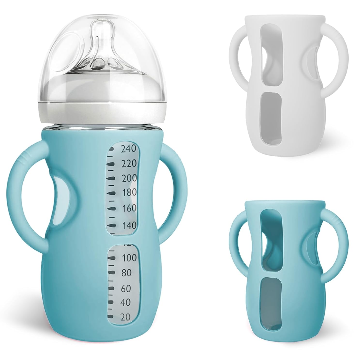BPA-Free Silicone Baby Bottles