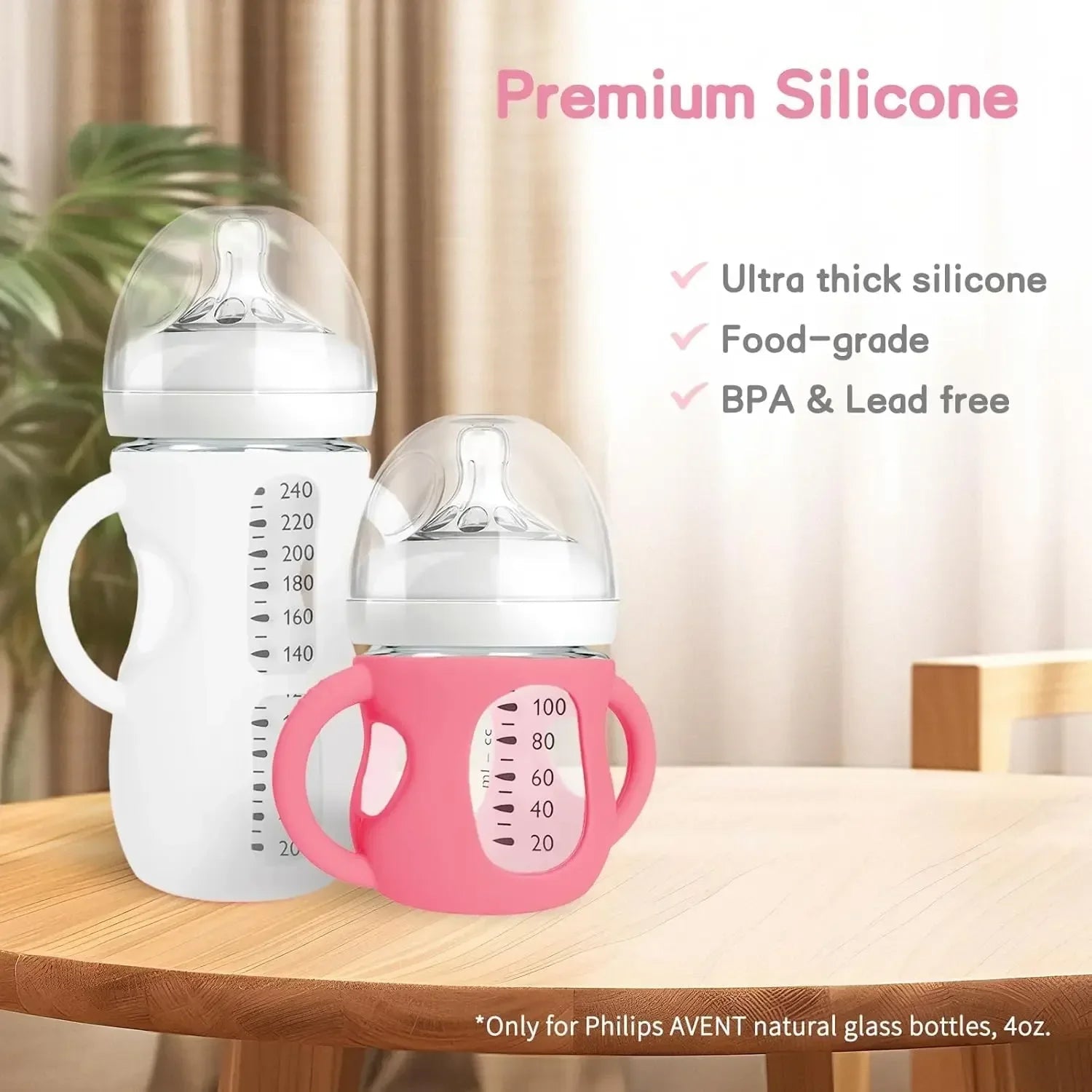 BPA-Free Silicone Baby Bottles - Olivia by Lolafo