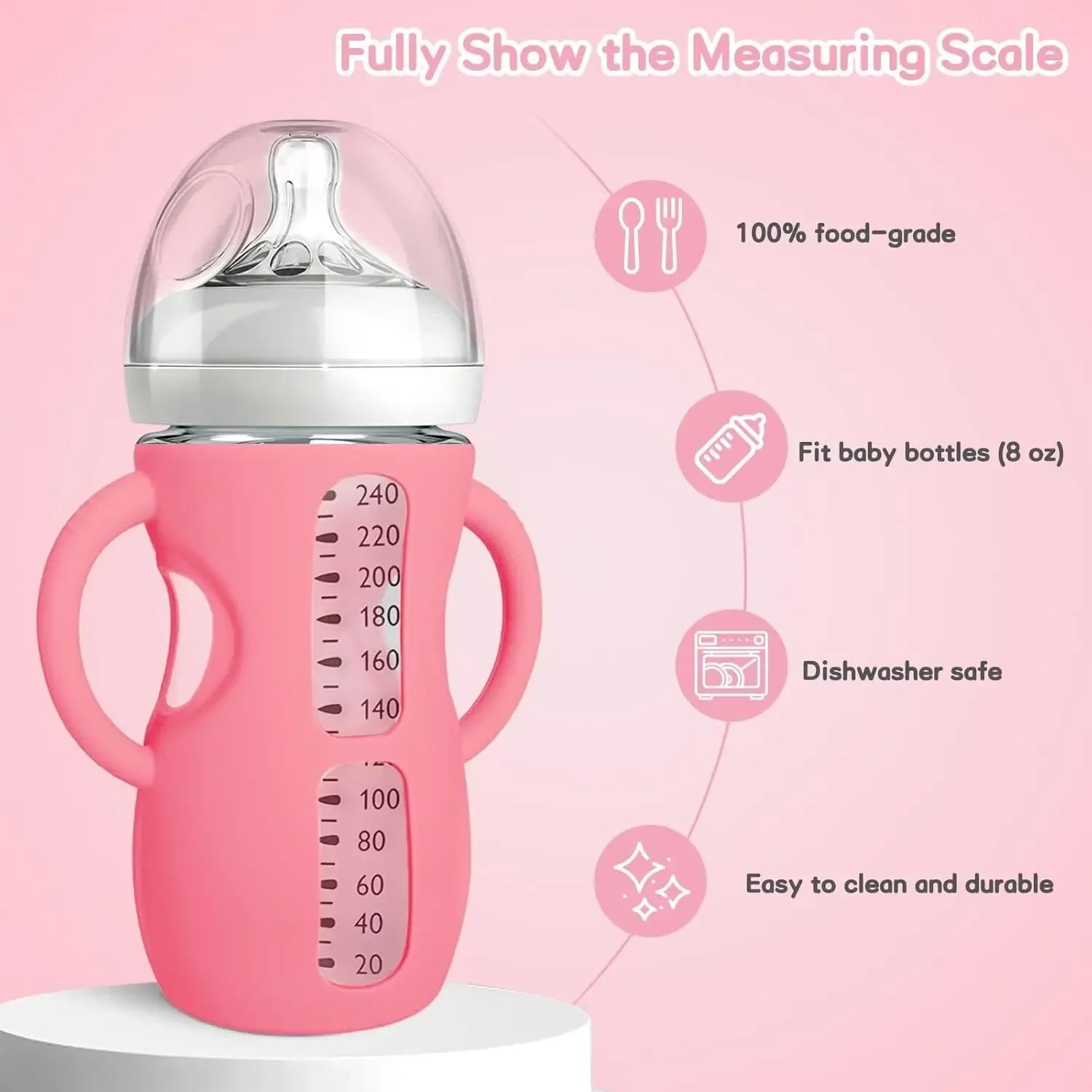 BPA-Free Silicone Baby Bottles - Olivia by Lolafo