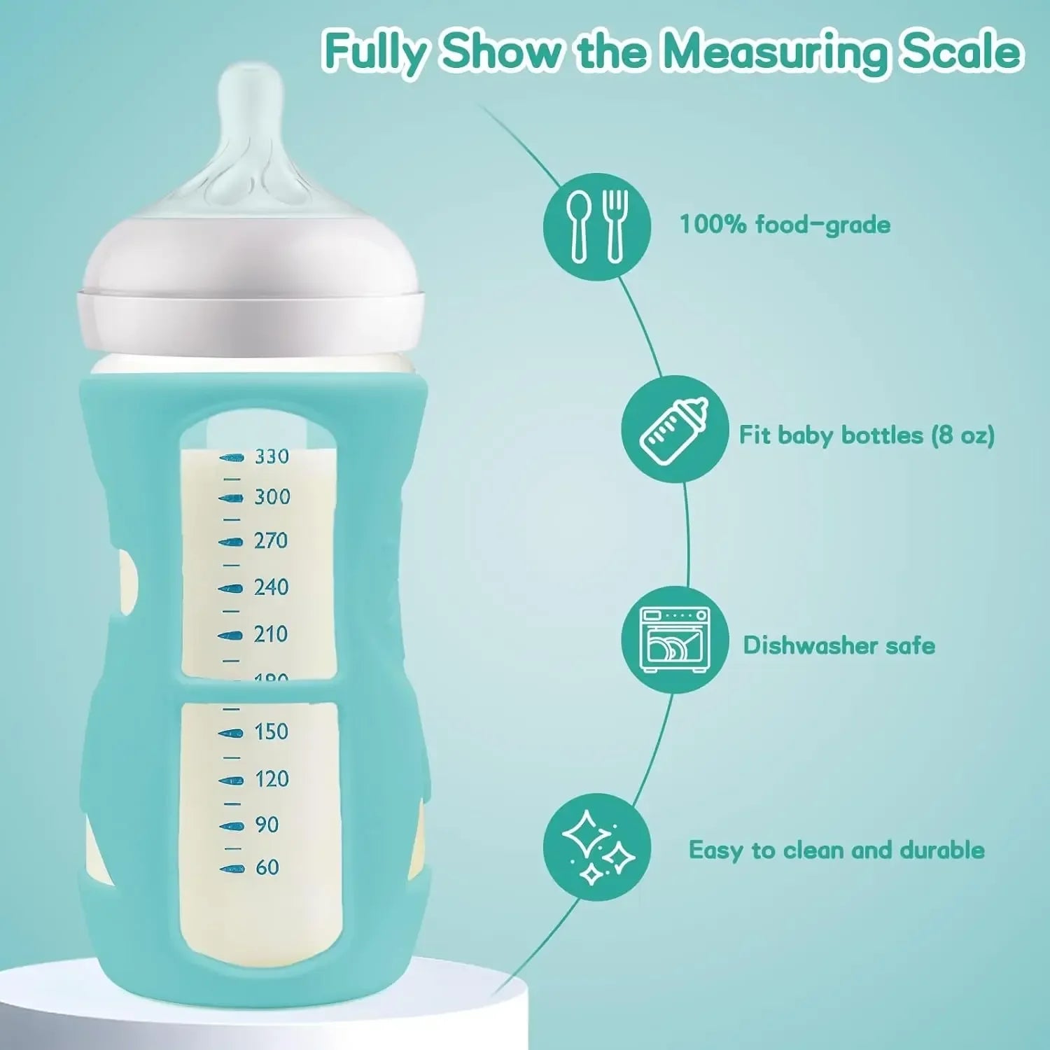 BPA-Free Silicone Baby Bottles - Olivia by Lolafo