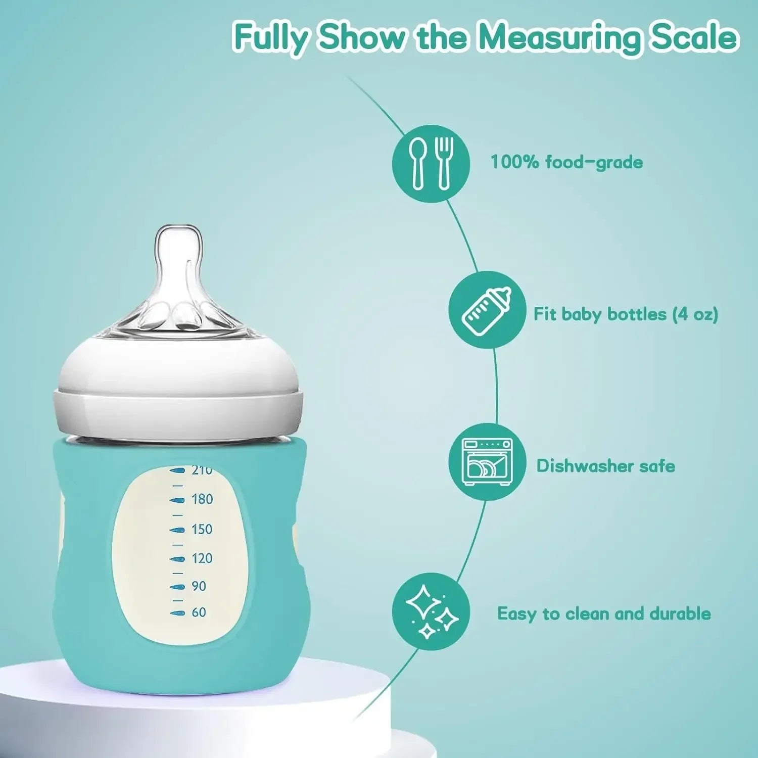 BPA-Free Silicone Baby Bottles - Olivia by Lolafo