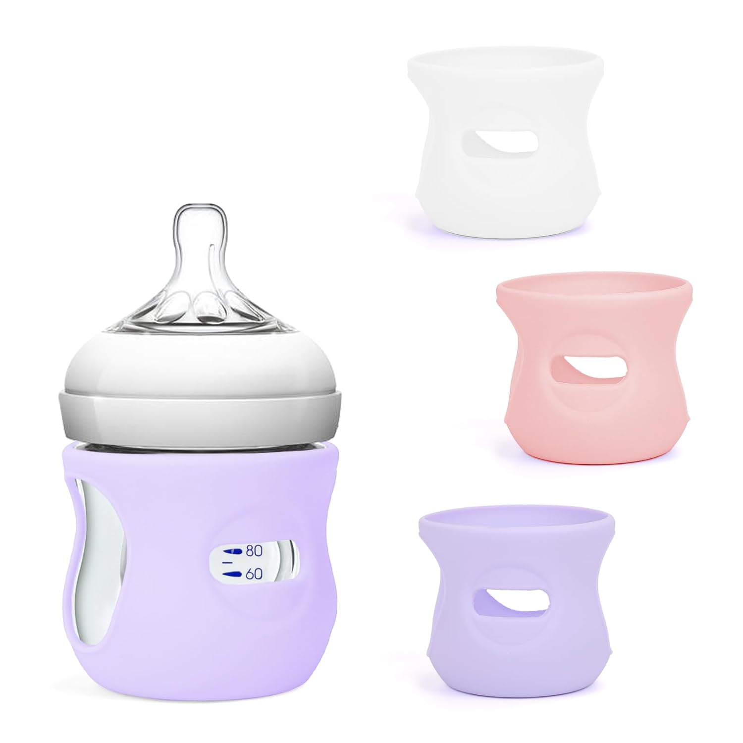 BPA-Free Silicone Baby Bottles