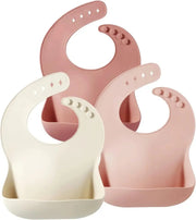 Leak-Proof Silicone Bibs - Olivia by Lolafo