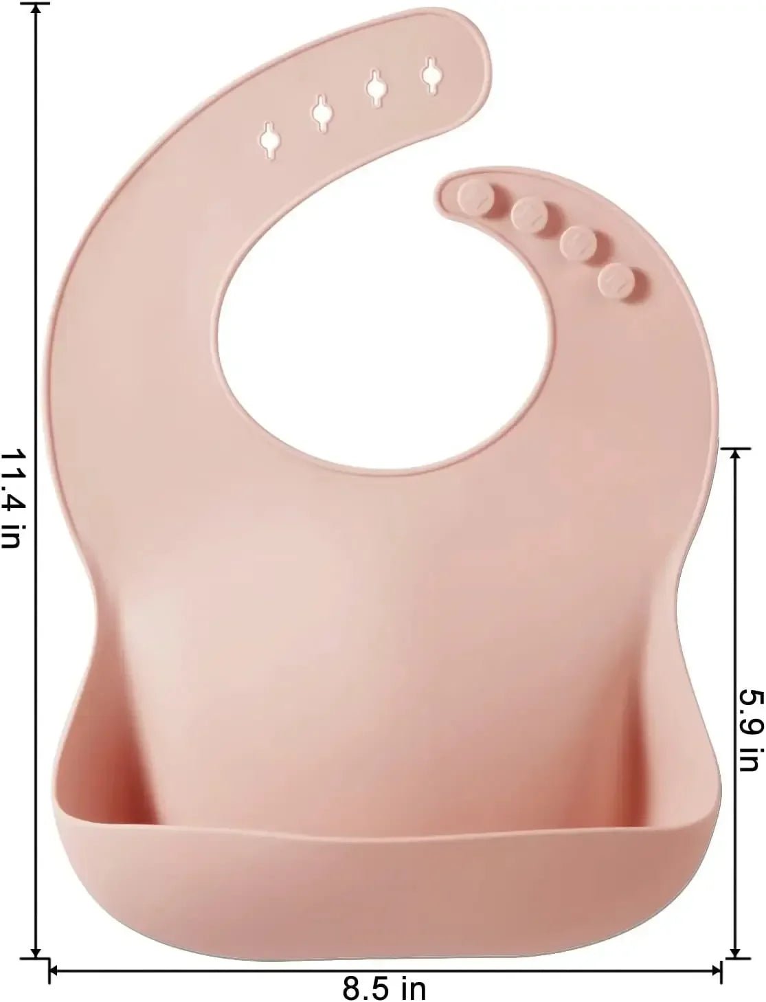 Leak-Proof Silicone Bibs - Olivia by Lolafo