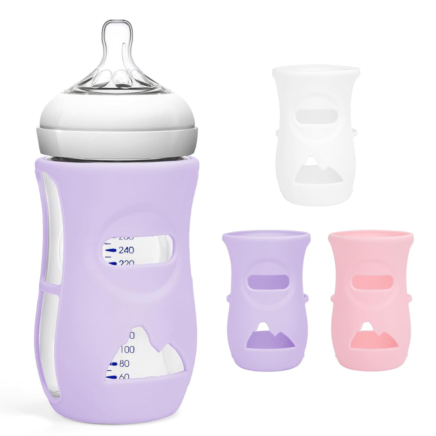 BPA-Free Silicone Baby Bottles