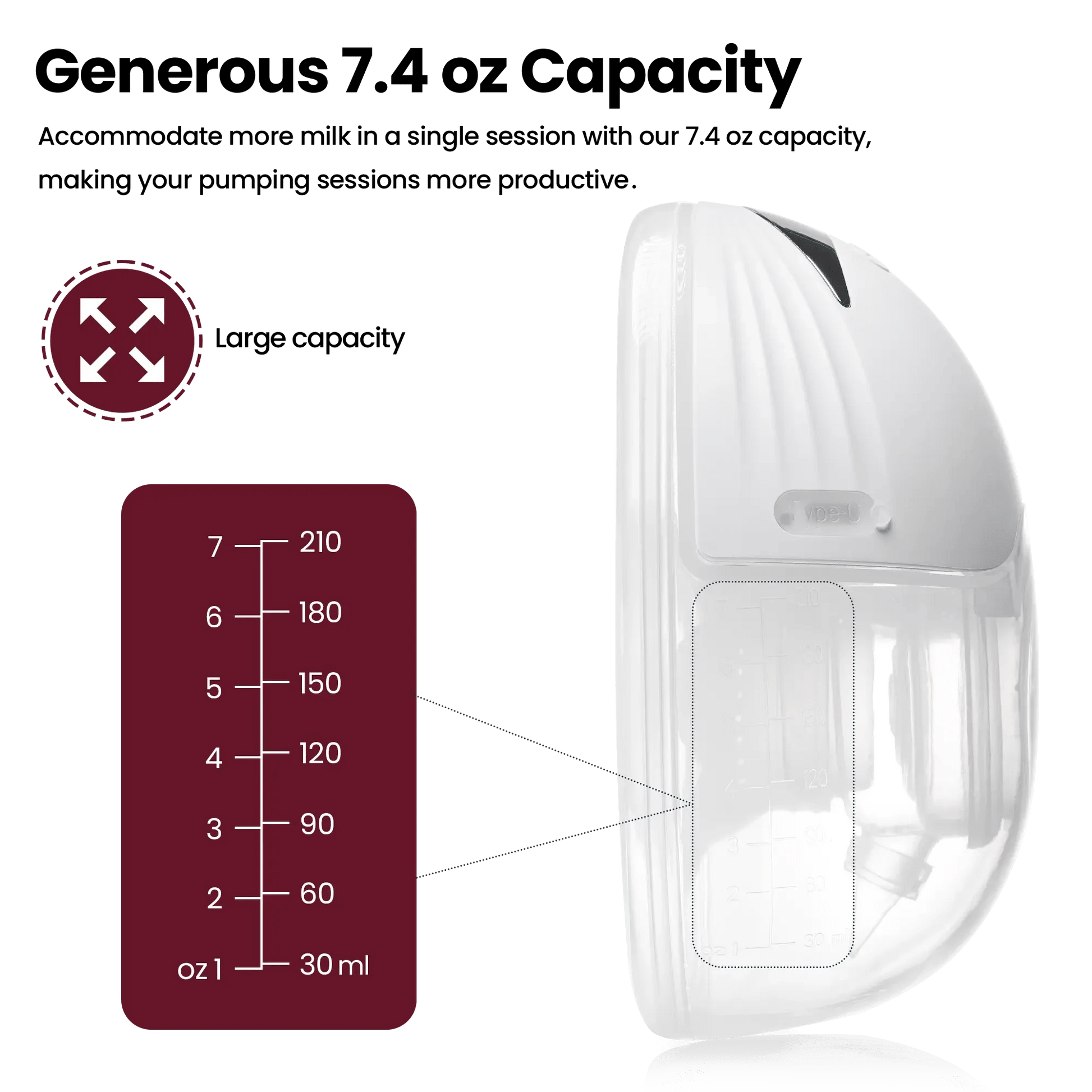 Olivia by Lolafo Wearable Breast Pump - Olivia by Lolafo