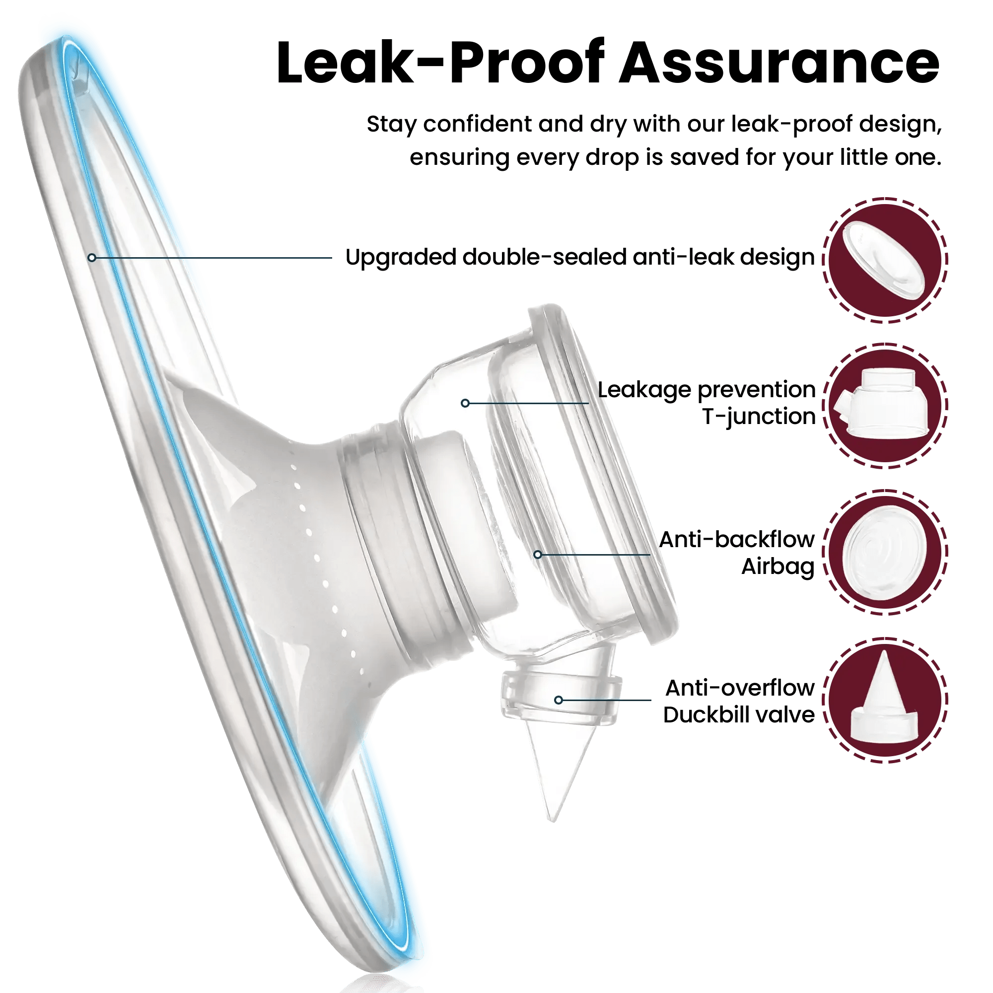 Olivia by Lolafo Wearable Breast Pump - Olivia by Lolafo