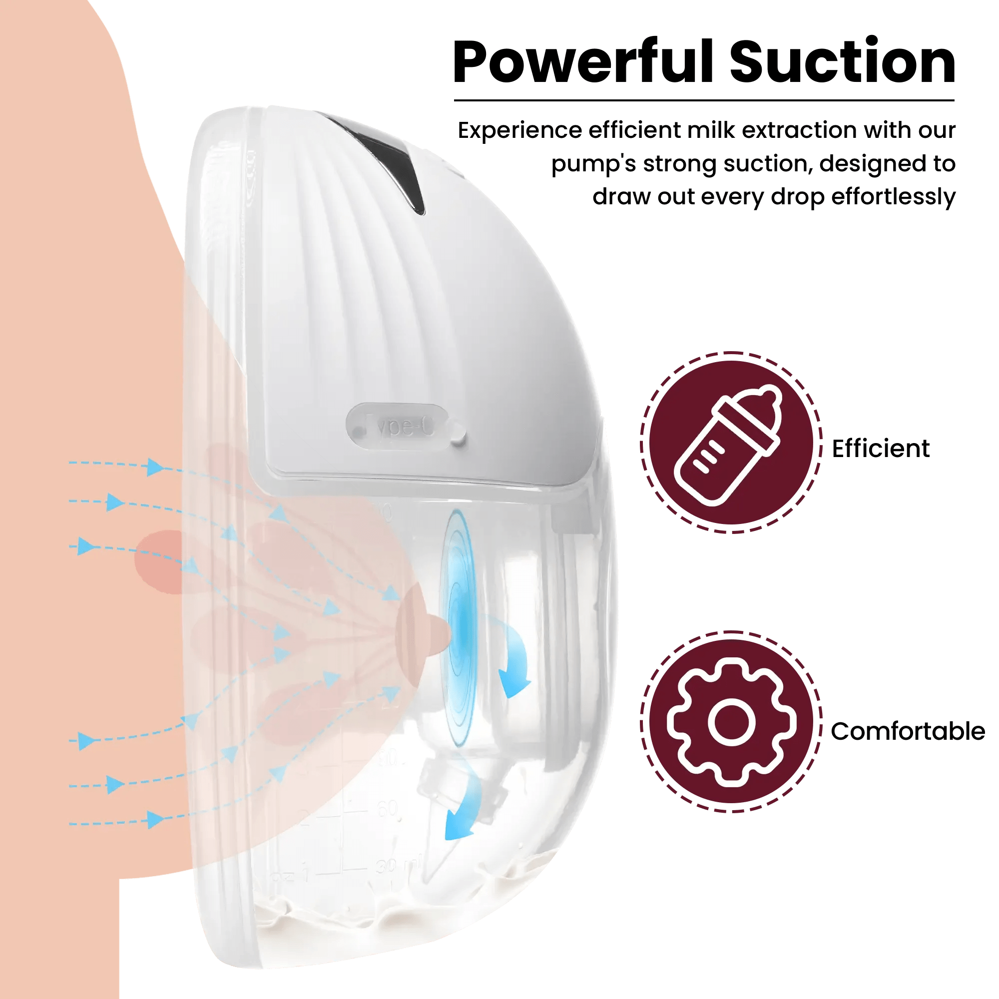 Olivia by Lolafo Wearable Breast Pump - Olivia by Lolafo