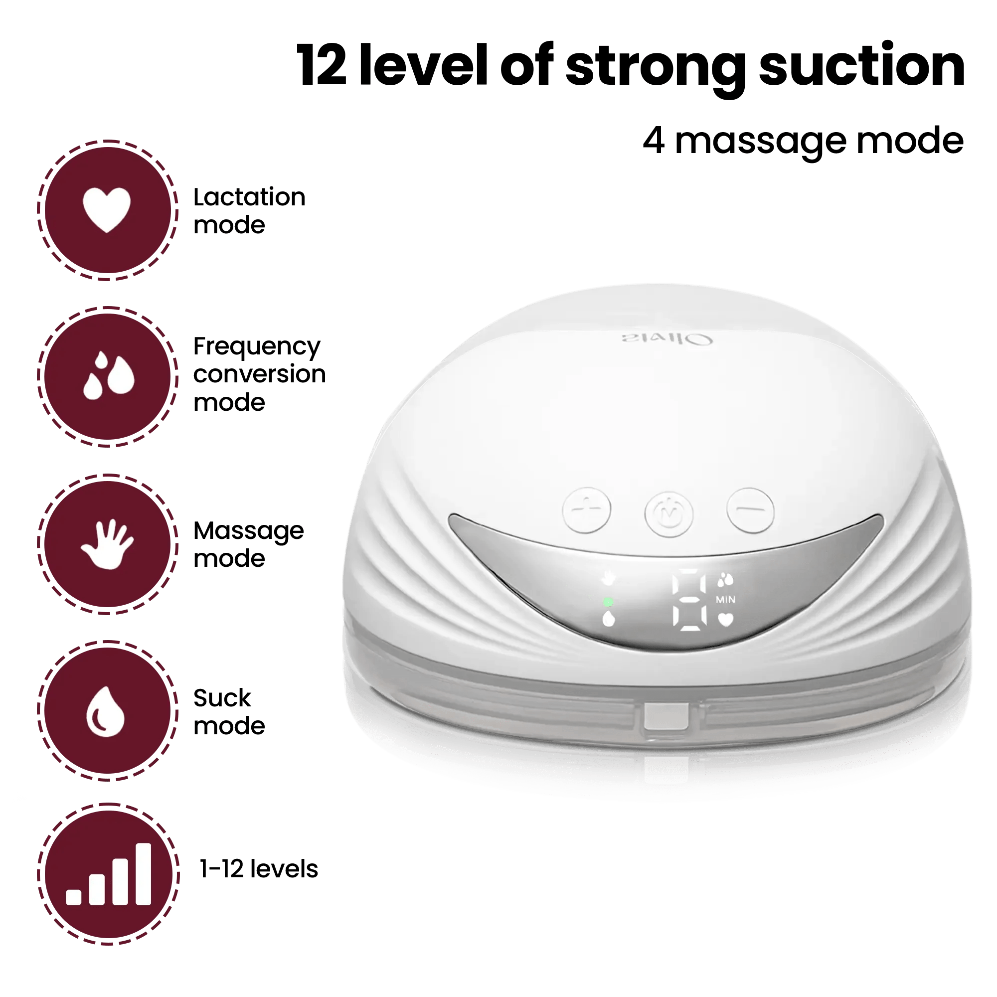 Olivia by Lolafo Wearable Breast Pump - Olivia by Lolafo