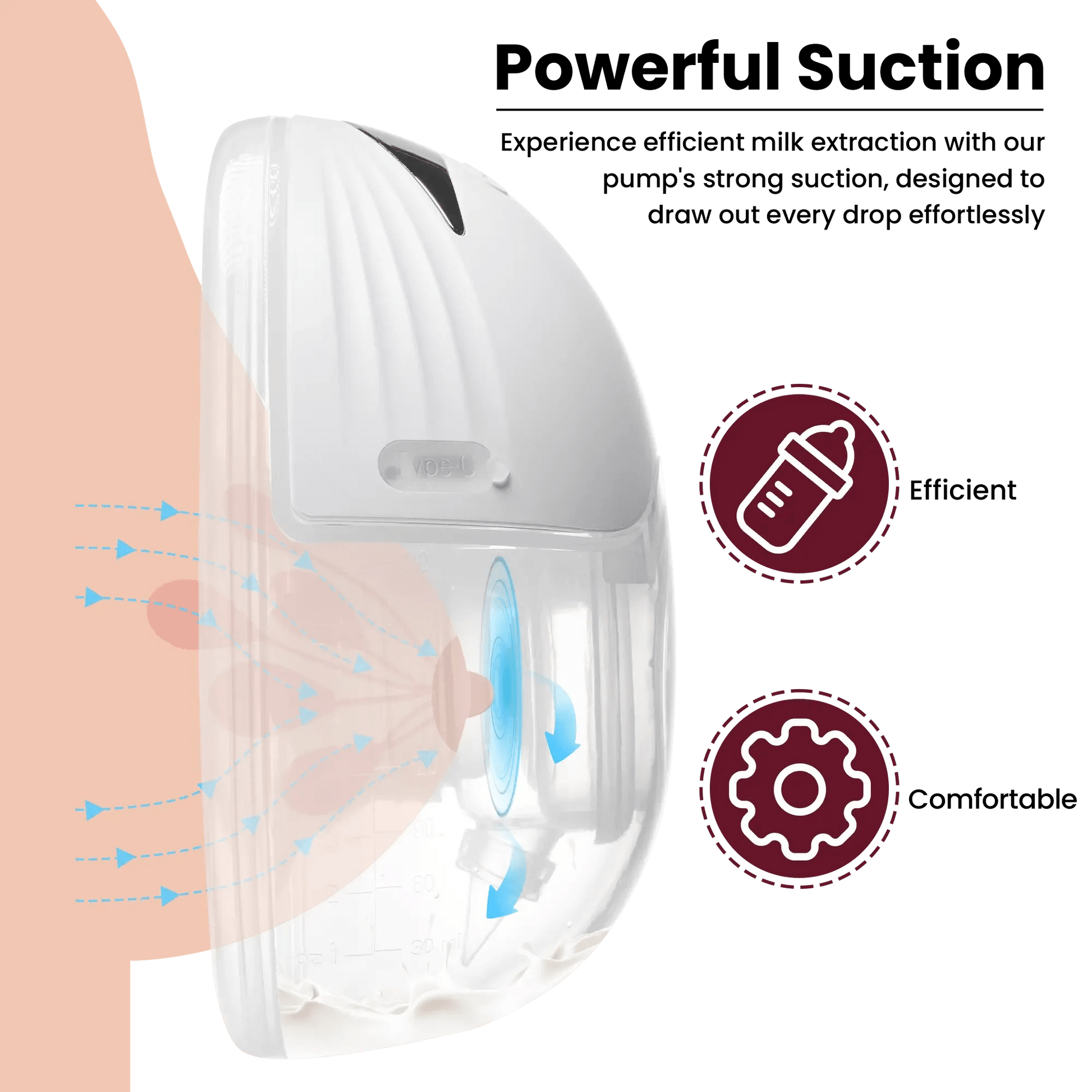 Olivia by Lolafo Wearable Breast Pump - Olivia by Lolafo