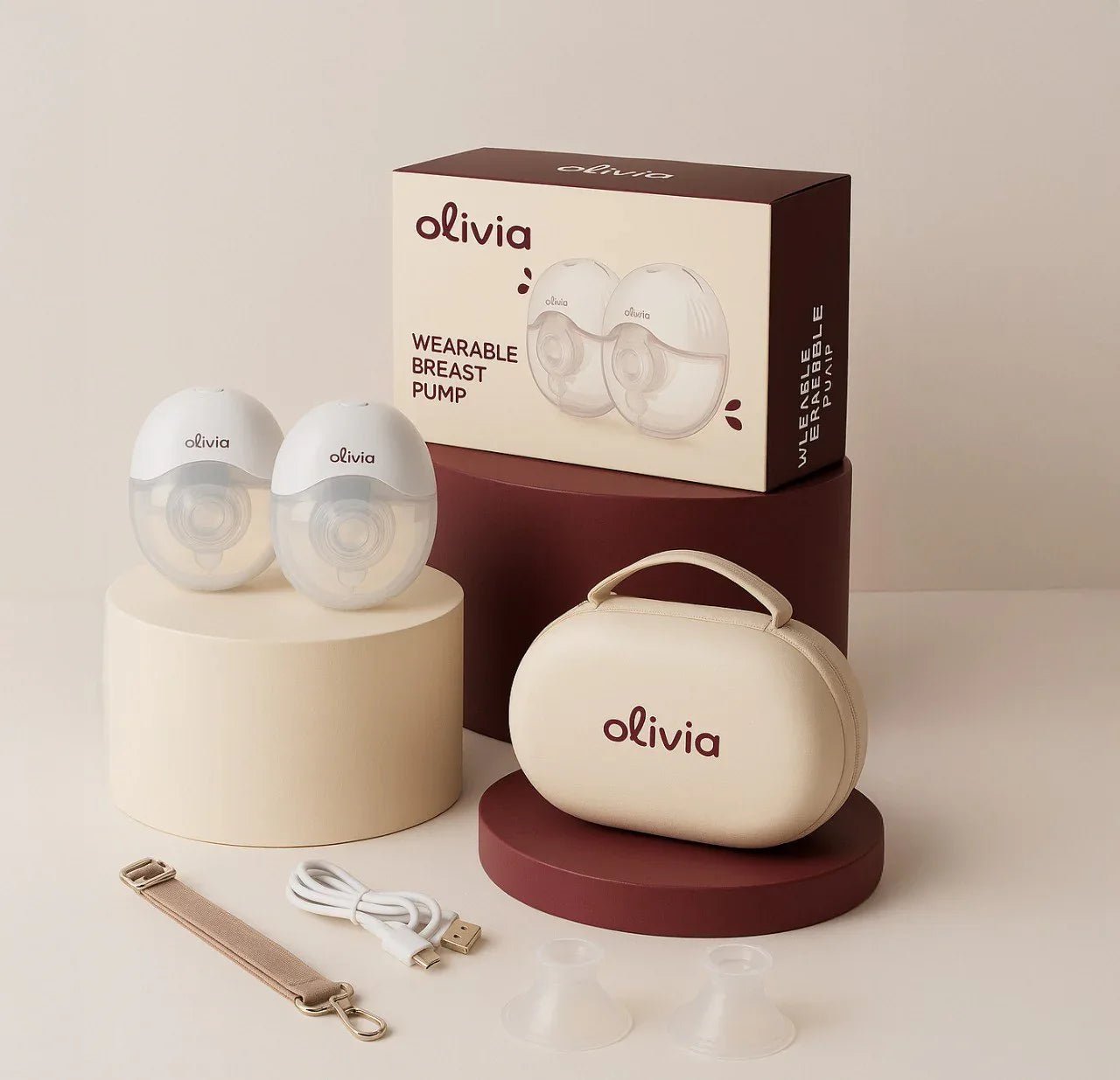Olivia by Lolafo Wearable Breast Pump - Olivia by Lolafo