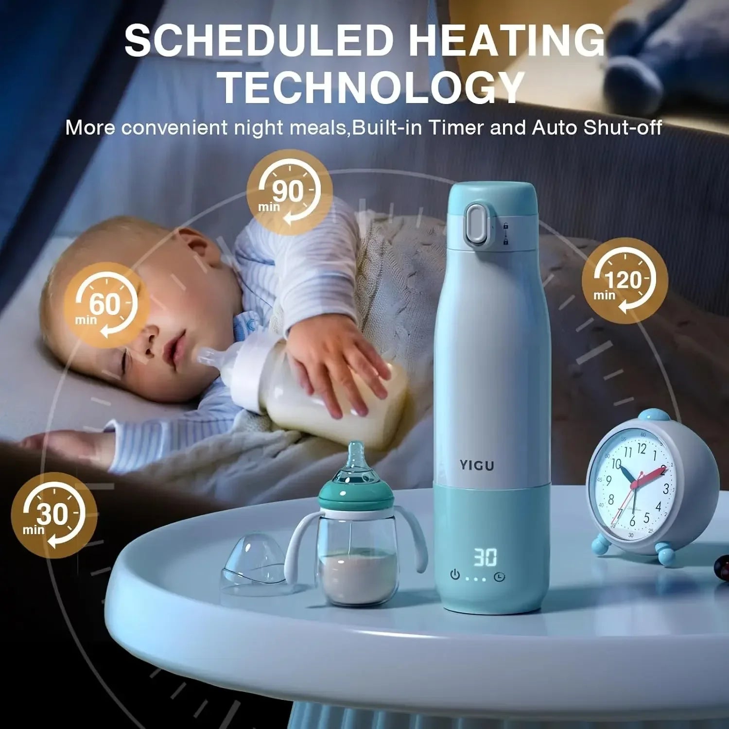 Olivia Portable Bottle Warmer - Olivia by Lolafo