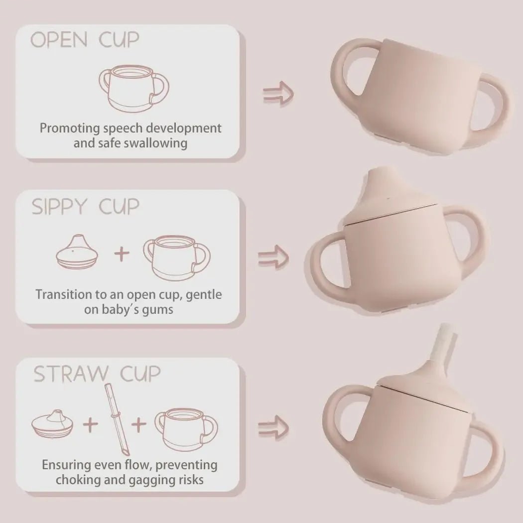 Sippy Cup with Weighted Straw - Olivia by Lolafo