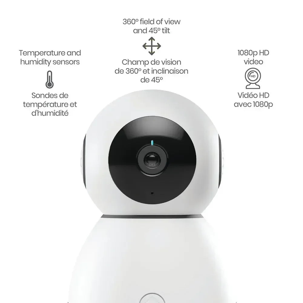 Smart Baby Monitor with Cry Detection - Olivia by Lolafo