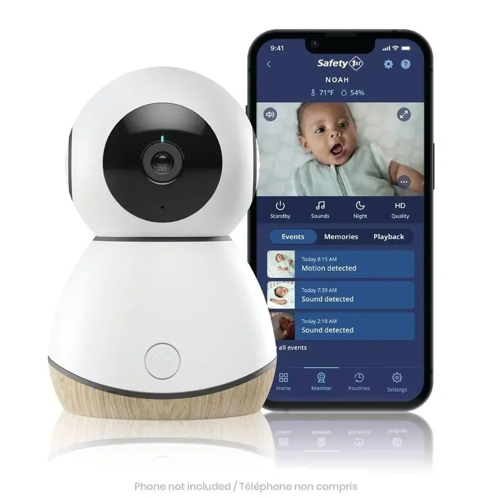 Smart Baby Monitor with Cry Detection - Olivia by Lolafo