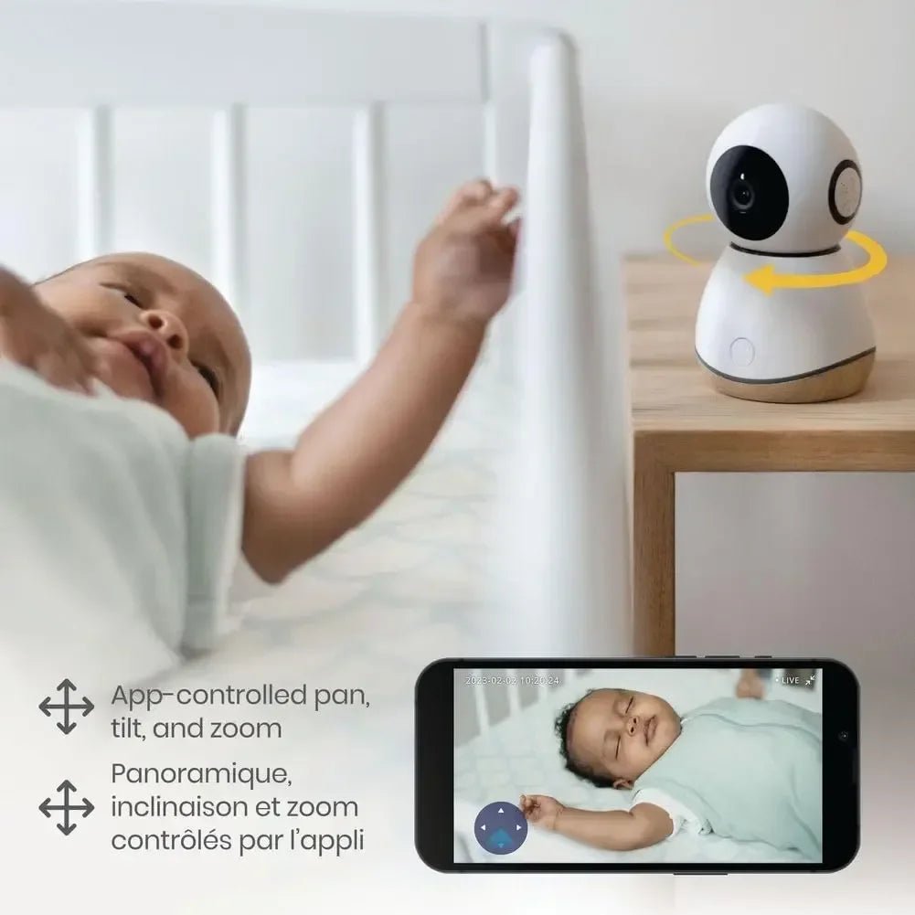 Smart Baby Monitor with Cry Detection - Olivia by Lolafo