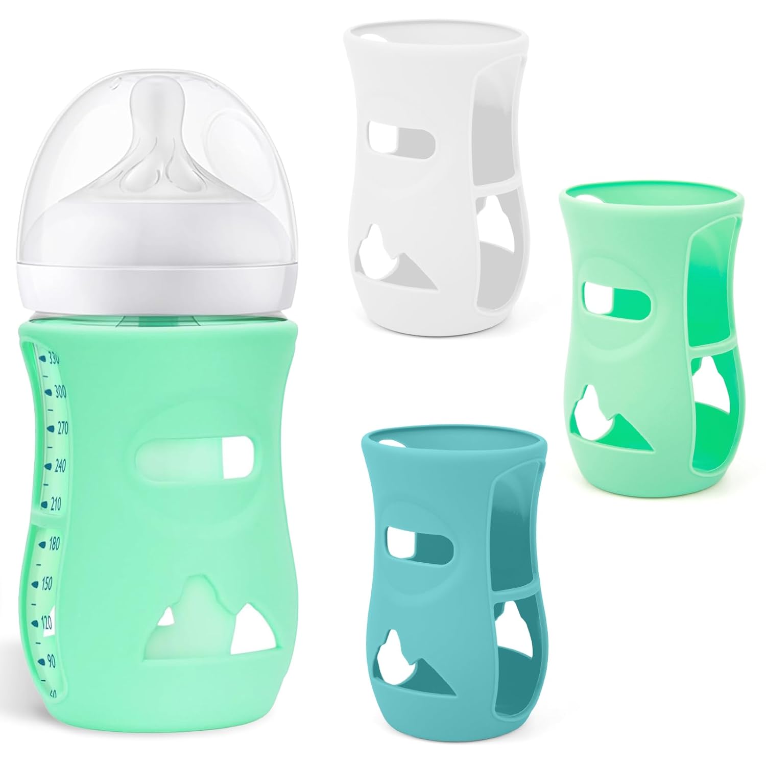 BPA-Free Silicone Baby Bottles