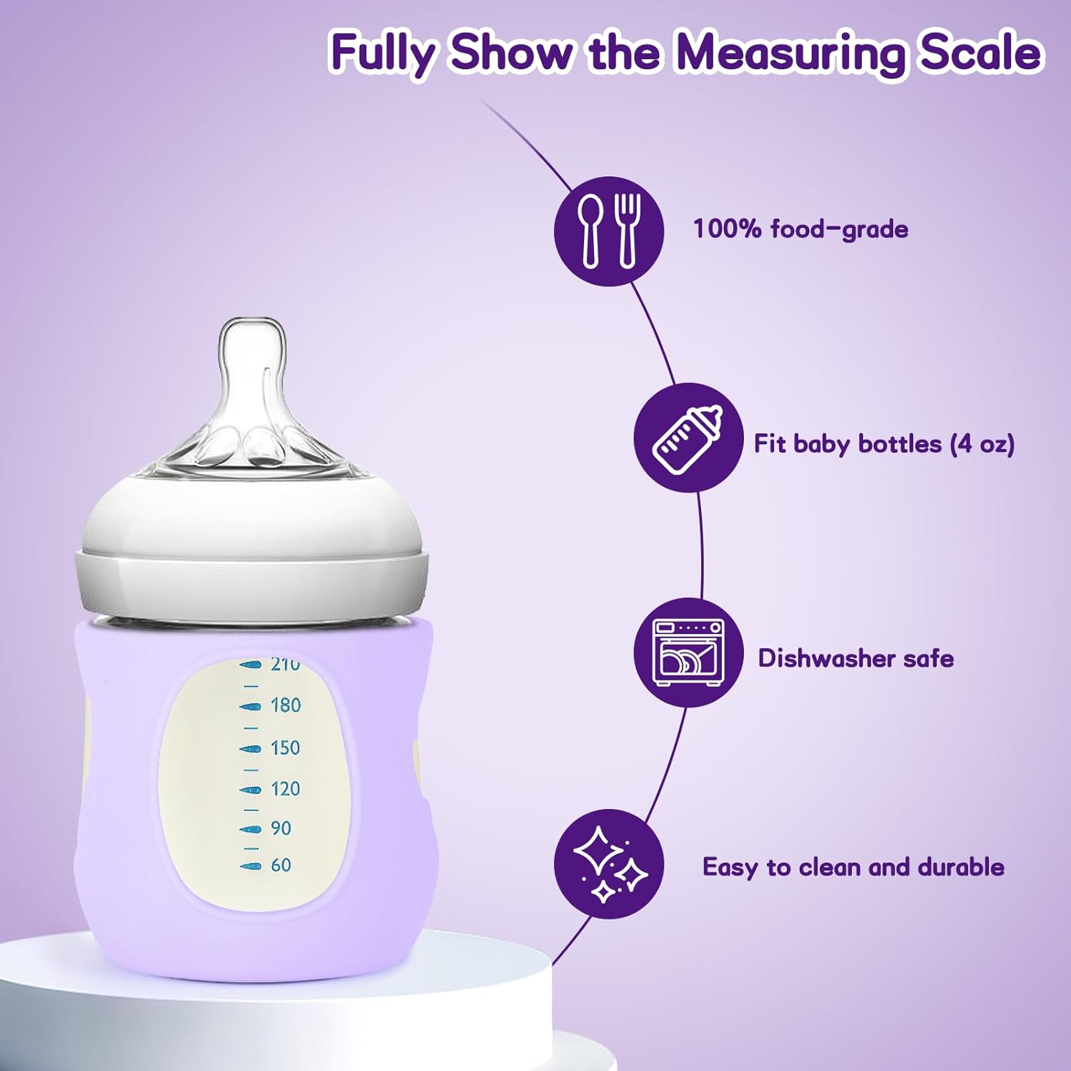 BPA-Free Silicone Baby Bottles